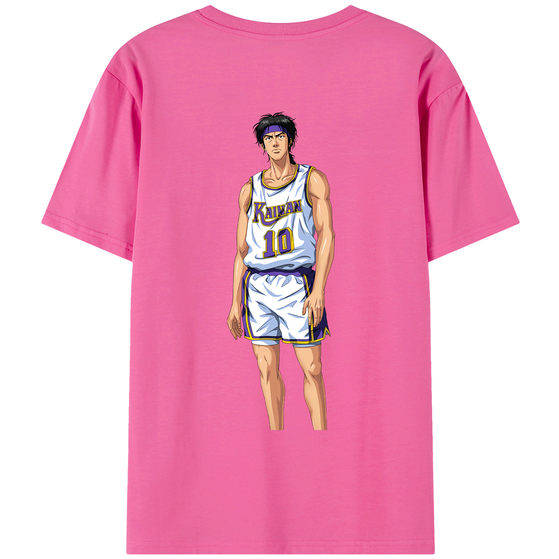 SLAM DUNK／スラムダンク レディース半袖Tシャツ(バックプリント)